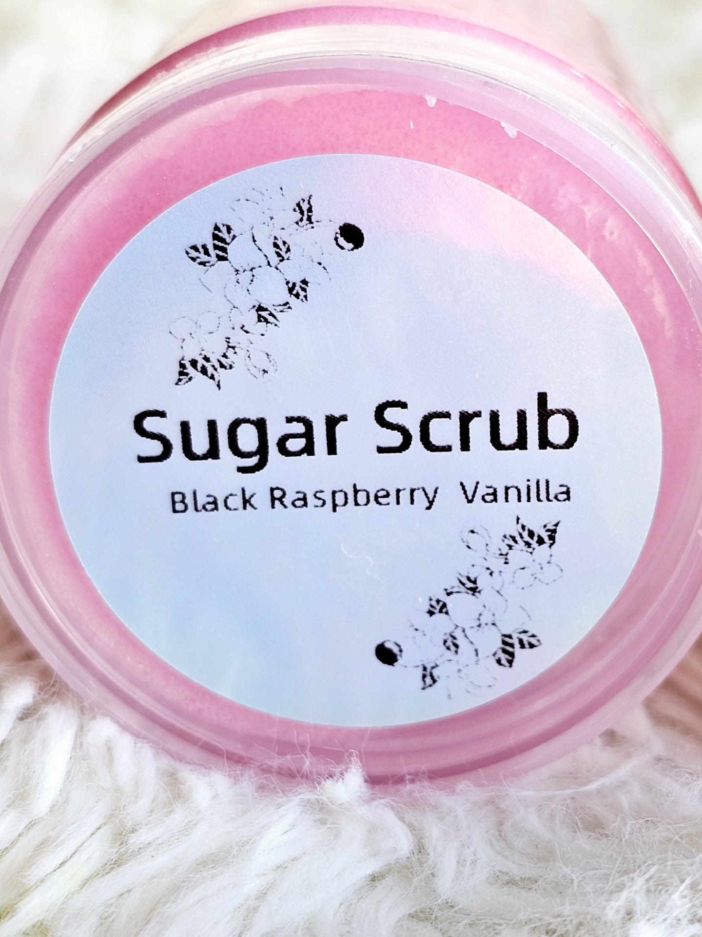 Body Butter & Sugar Scrub Set Black Raspberry Scent