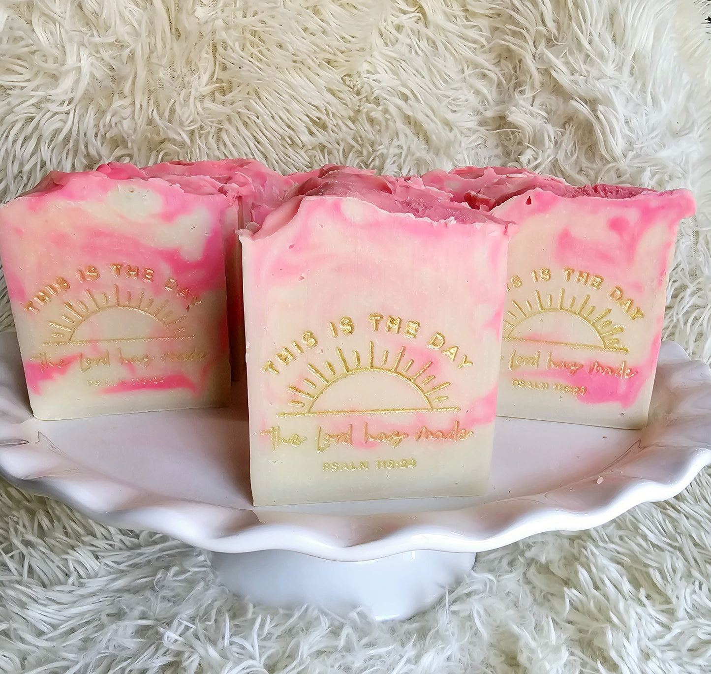 Strawberry Cream Homemade Soap